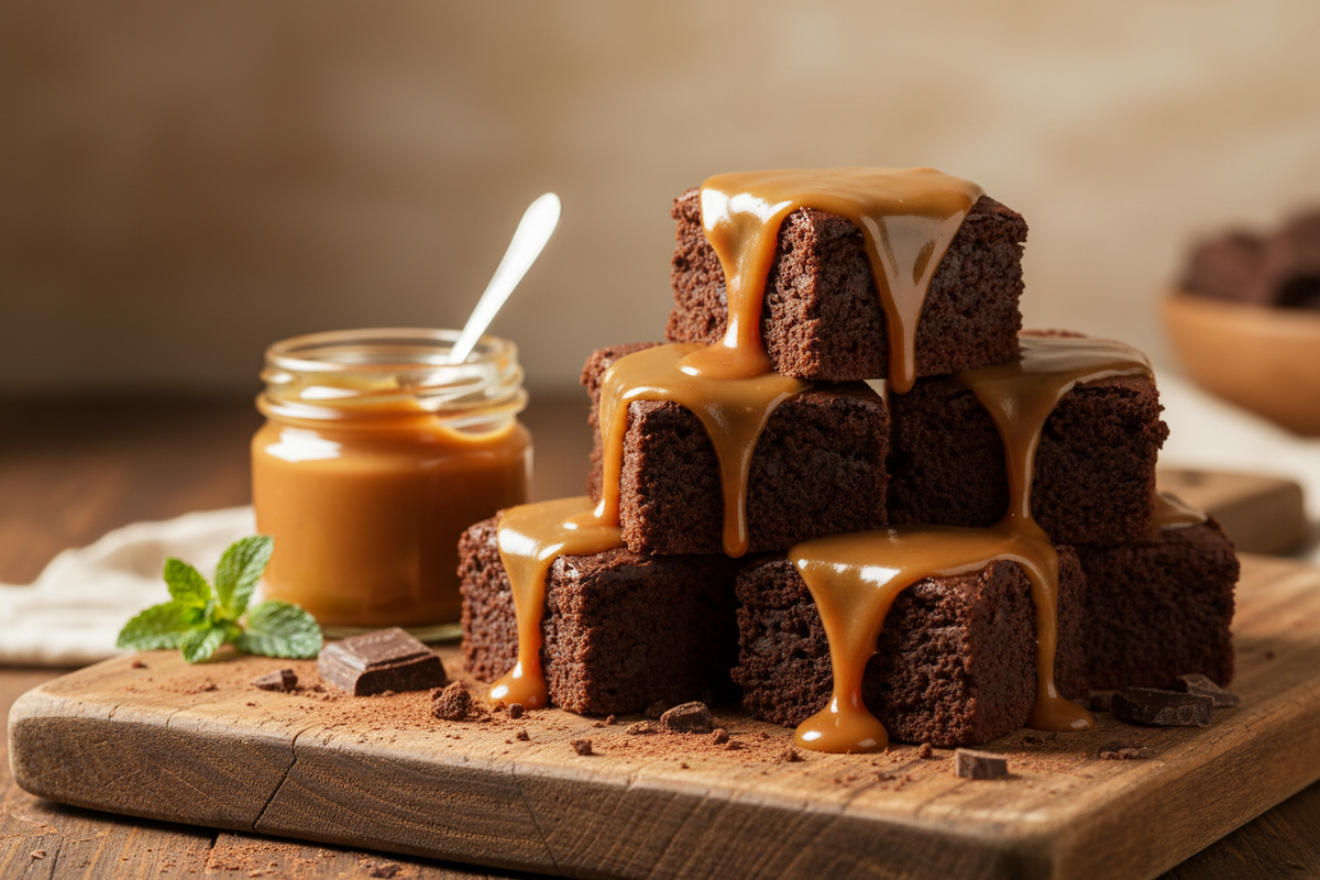 Brownies com Doce de Leite Original: receita irresistível e fácil