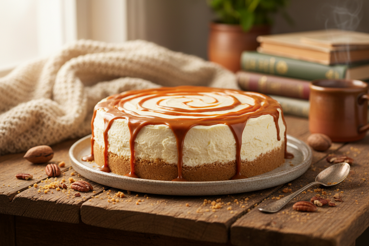 Cheesecake com Doce de Leite Original: cremoso e irresistível
